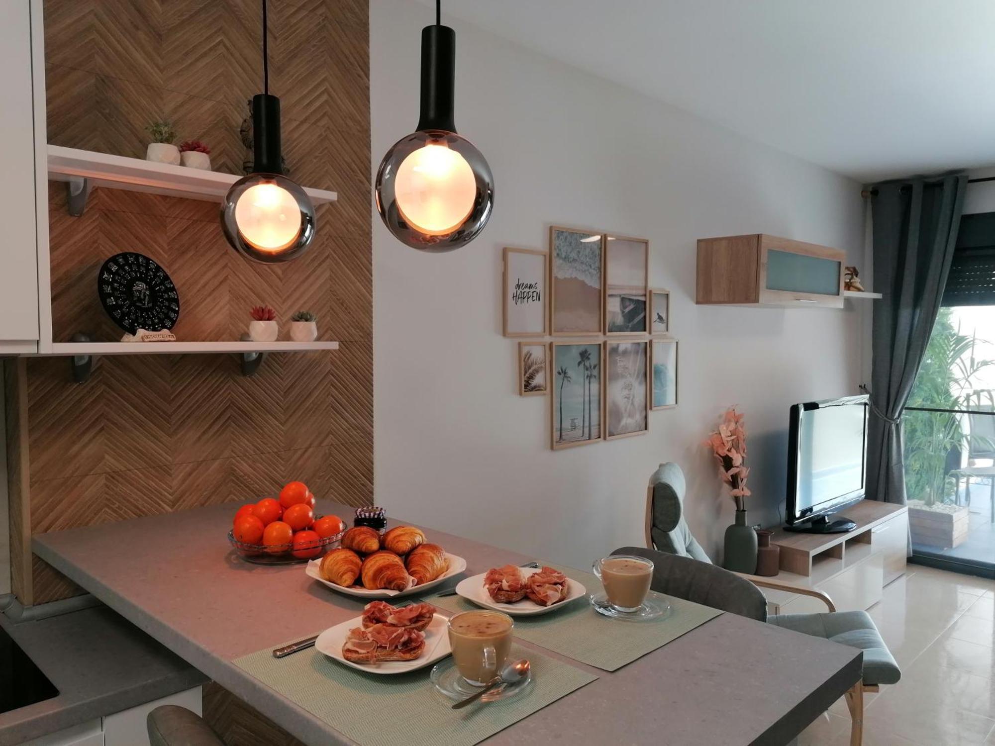 Sybarix Terrace, Mar, Golf, Wifi, Garaje, Relax Apartman La Envia Kültér fotó